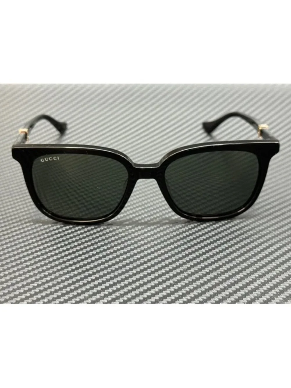 New Gucci Men Black Sunglasses 54-18-145